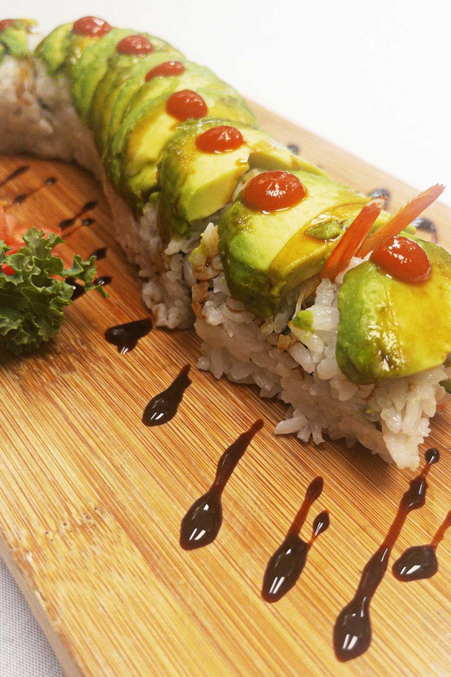 Specialty Sushi Rolls - Caterpillar Roll
