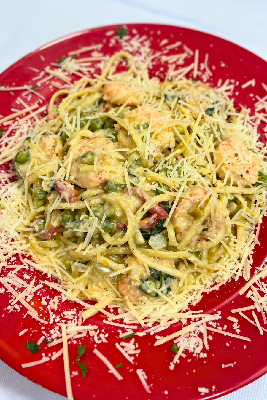 Pasta Dishes - Spicy Jerk Shrimp Pasta