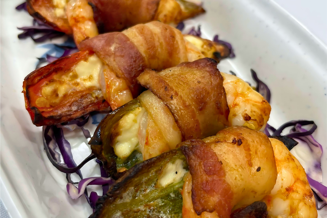 Bacon Wrapped Shrimp Jalapeños